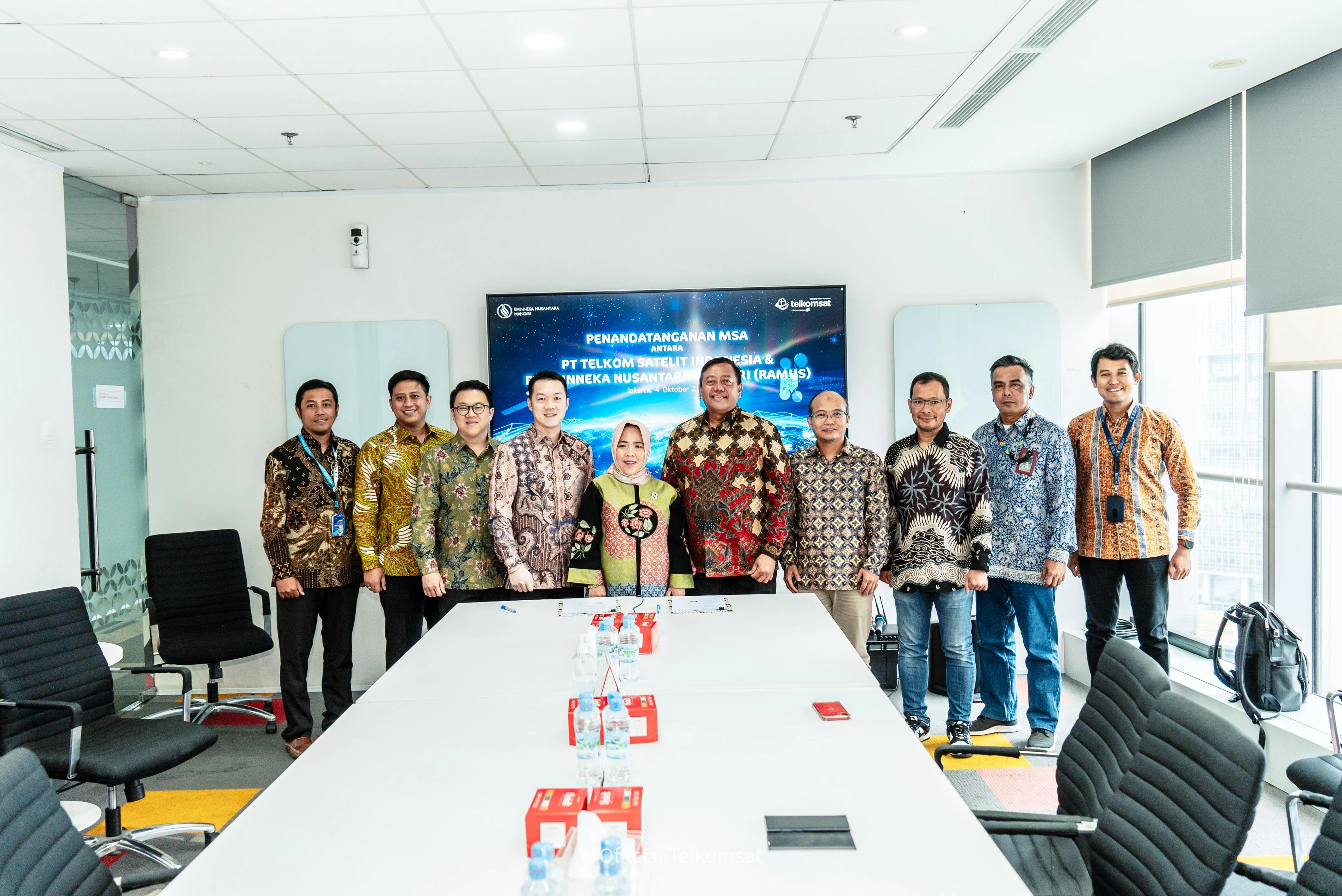 TelkomGroup Perkuat Digitalisasi Maritim Melalui Pemanfaatan Satelit Merah Putih 2